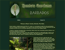 Tablet Screenshot of huntesgardensbarbados.com